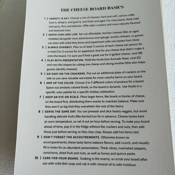 New in Box - 50 Card Deck for Charcuterie/Cheese Board Ideas - Shower Gift - Picture 9 of 13